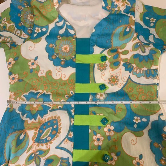 Bliss Couture Women's 34 Sleeves Kurti Dress Multicolor Medium - Picture 5 of 7